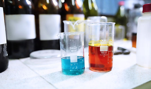 Reaction workup in beakers