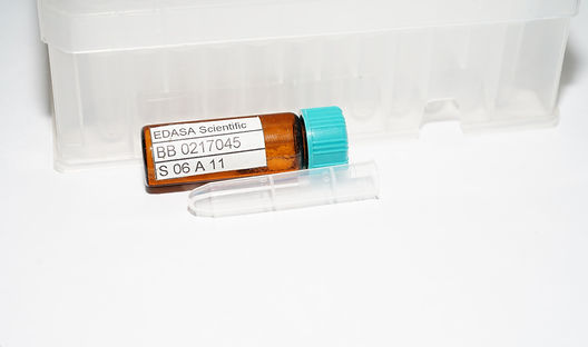 Labelled EDASA Scientific building block vial